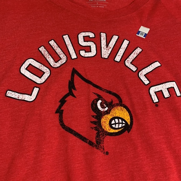 NWT Womens Louisville Cardinals T Shirt Sz L - Picture 4 of 10